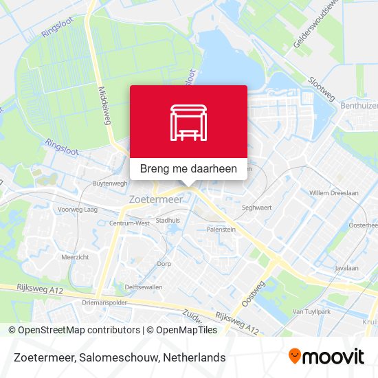 Zoetermeer, Salomeschouw kaart