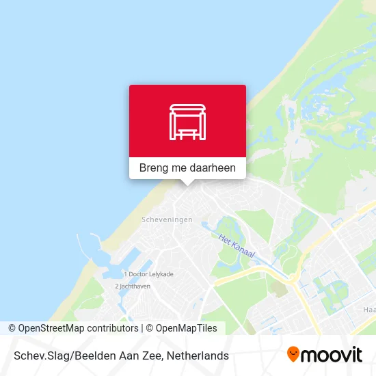 Schev.Slag/Beelden Aan Zee kaart
