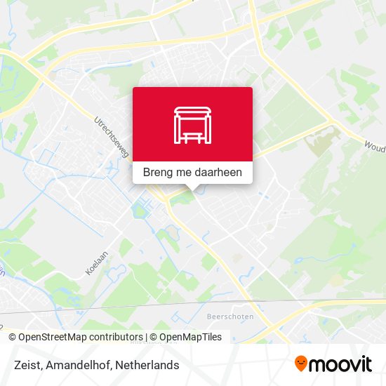 Zeist, Amandelhof kaart