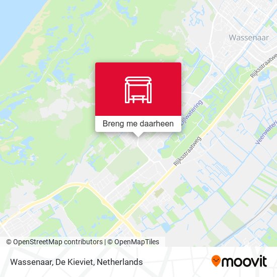 Wassenaar, De Kieviet kaart