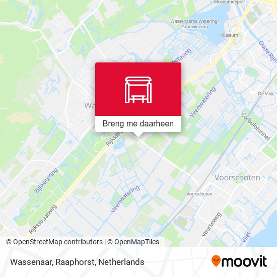 Wassenaar, Raaphorst kaart