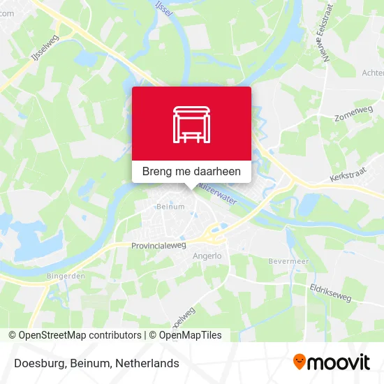 Doesburg, Beinum kaart