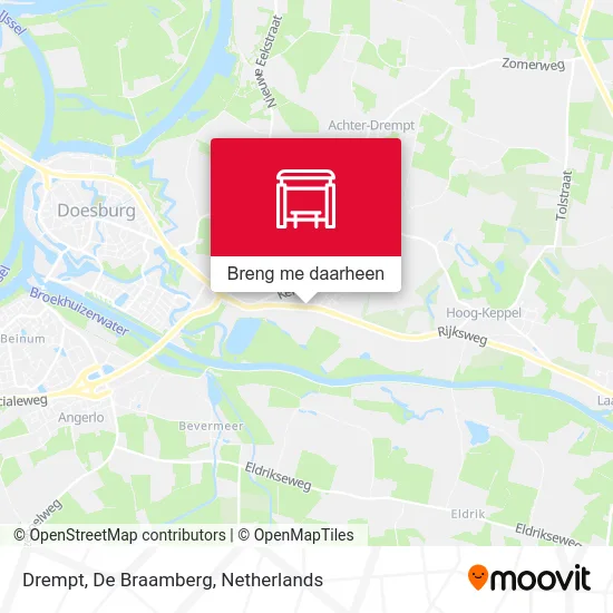 Drempt, De Braamberg kaart