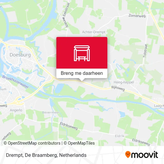 Drempt, De Braamberg kaart