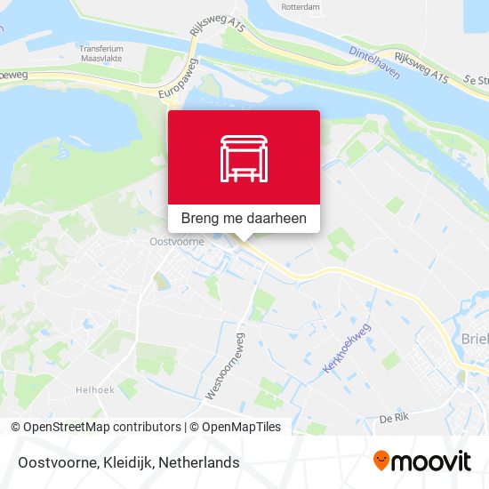 Oostvoorne, Kleidijk kaart