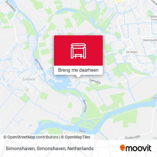 Simonshaven, Simonshaven kaart