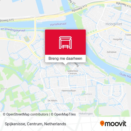 Spijkenisse, Centrum kaart