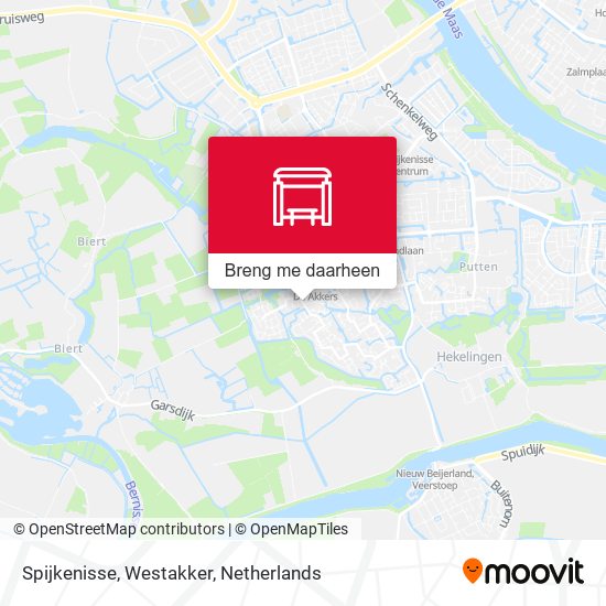 Spijkenisse, Westakker kaart