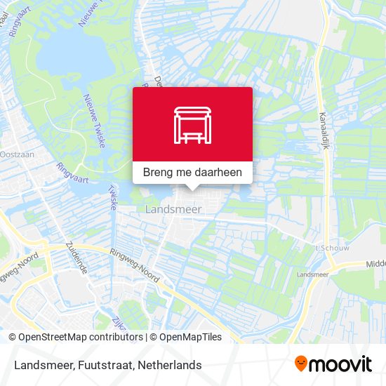 Landsmeer, Fuutstraat kaart