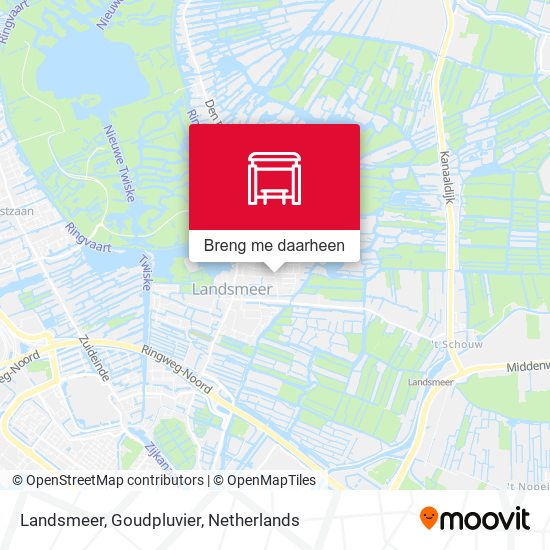 Landsmeer, Goudpluvier kaart