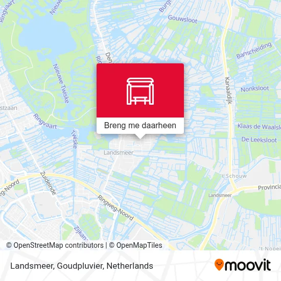 Landsmeer, Goudpluvier kaart