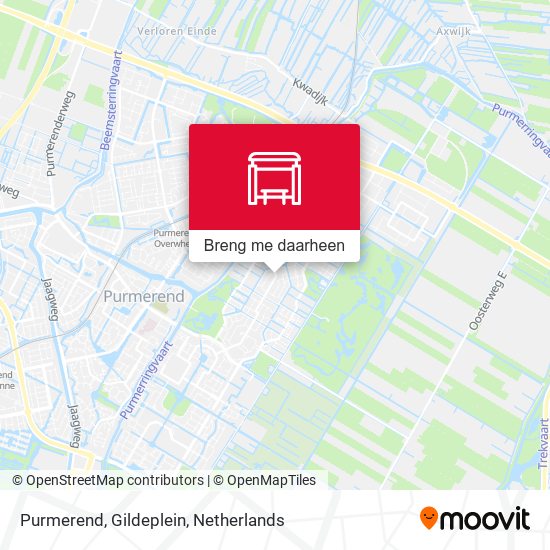 Purmerend, Gildeplein kaart