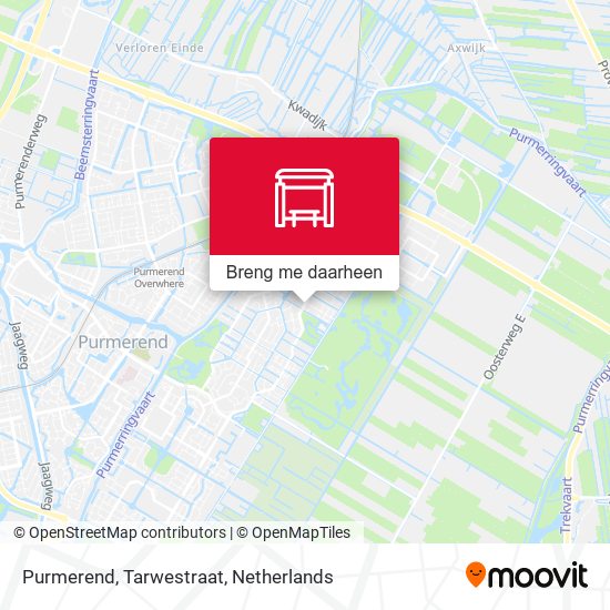 Purmerend, Tarwestraat kaart