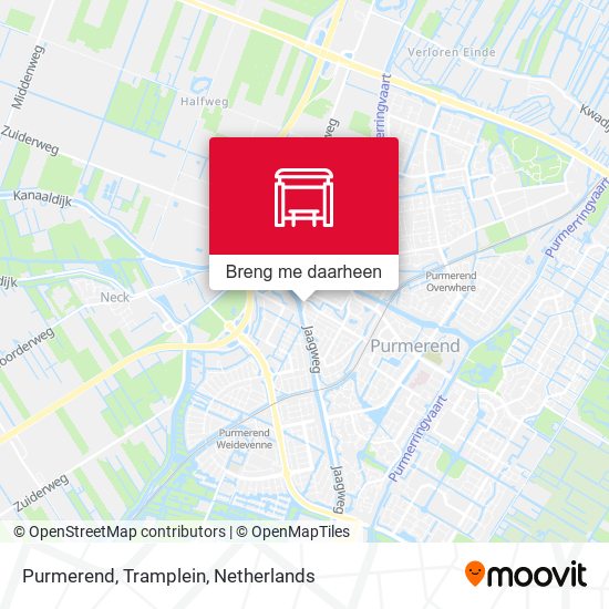 Purmerend, Tramplein kaart