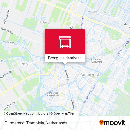 Purmerend, Tramplein kaart