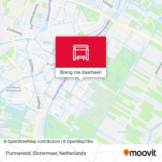 Purmerend, Slotermeer kaart