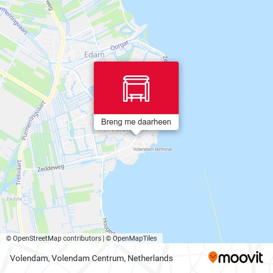 Volendam, Volendam Centrum kaart