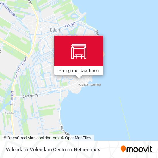 Volendam, Volendam Centrum kaart