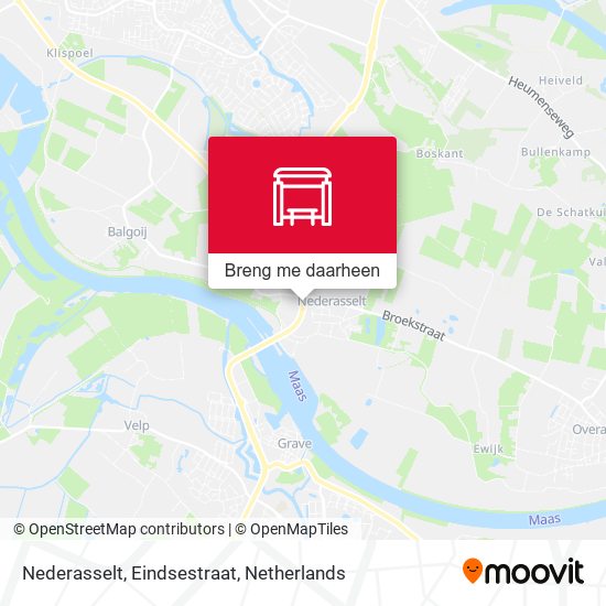 Nederasselt, Eindsestraat kaart