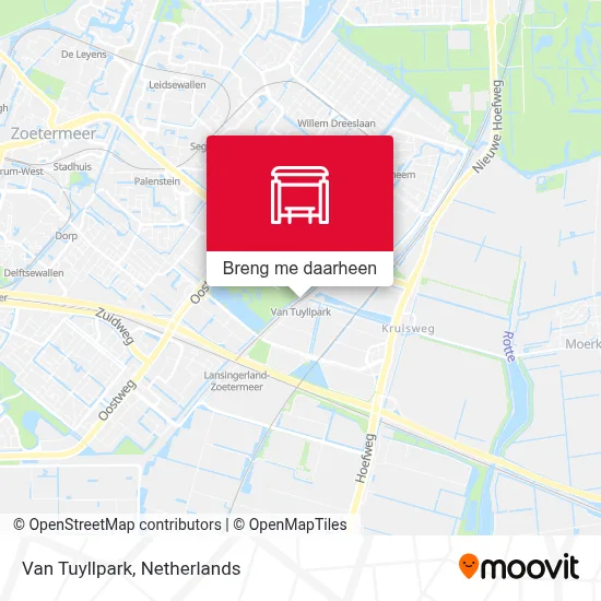 Van Tuyllpark kaart