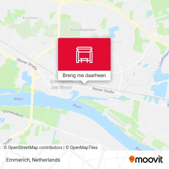 Emmerich kaart