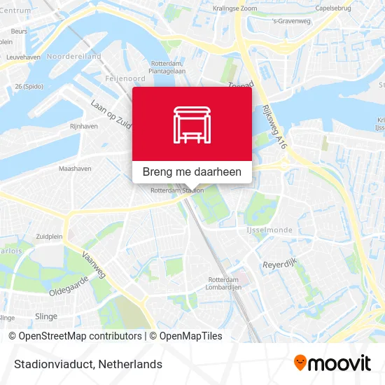 Stadionviaduct kaart