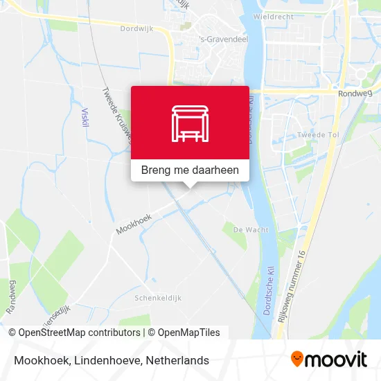 Mookhoek, Lindenhoeve kaart