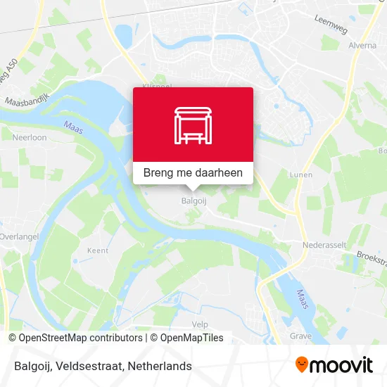 Balgoij, Veldsestraat kaart