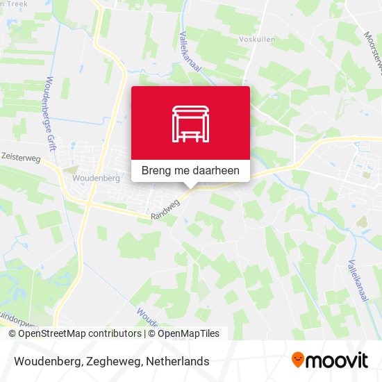 Woudenberg, Zegheweg kaart