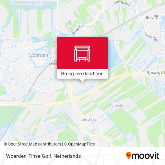 Woerden, Finse Golf kaart