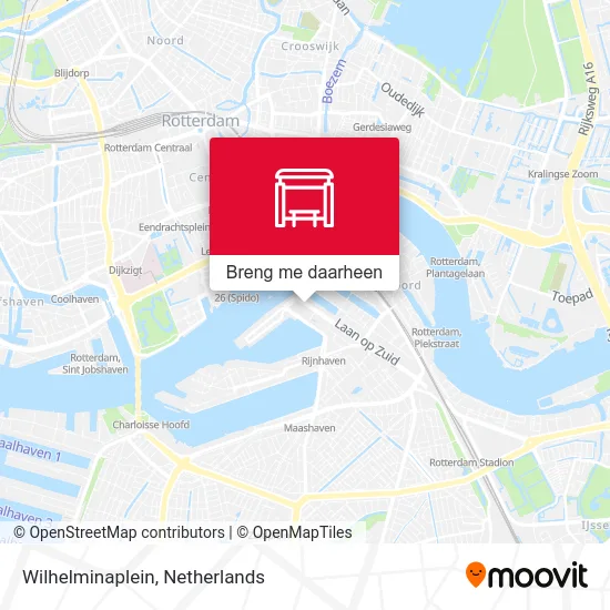 Wilhelminaplein kaart