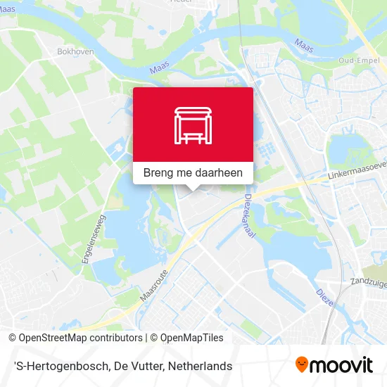 'S-Hertogenbosch, De Vutter kaart