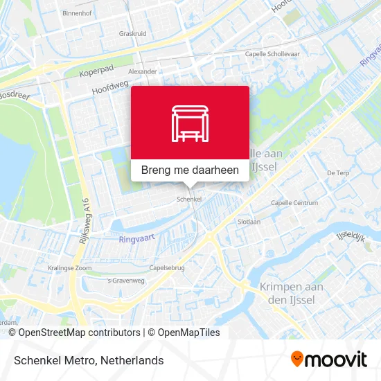 Schenkel Metro kaart