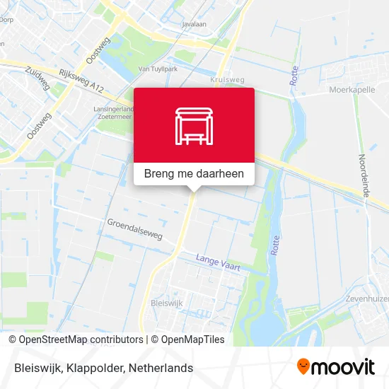 Bleiswijk, Klappolder kaart