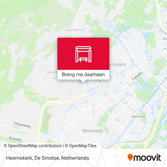 Heemskerk, De Smidse kaart