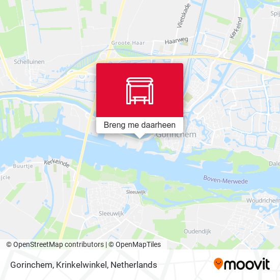 Gorinchem, Krinkelwinkel kaart