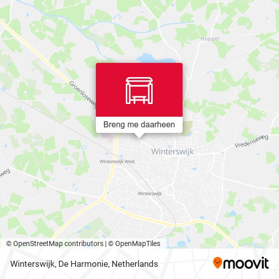 Winterswijk, De Harmonie kaart