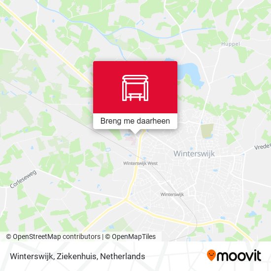 Winterswijk, Ziekenhuis kaart