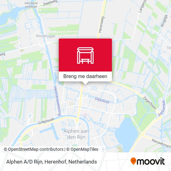 Alphen A/D Rijn, Herenhof kaart