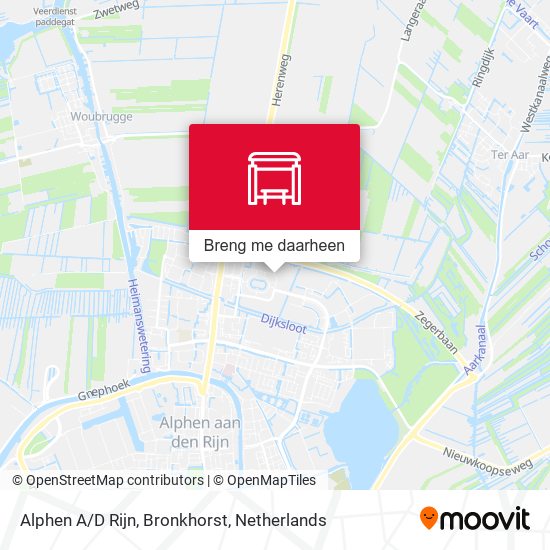 Alphen A/D Rijn, Bronkhorst kaart