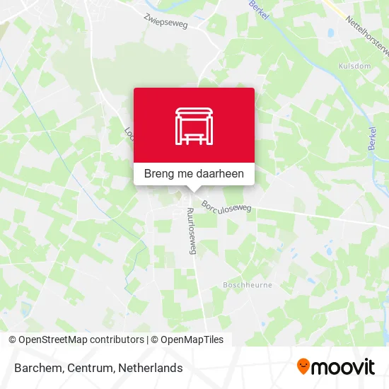 Barchem, Centrum kaart