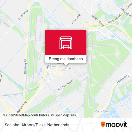 Schiphol Airport/Plaza kaart