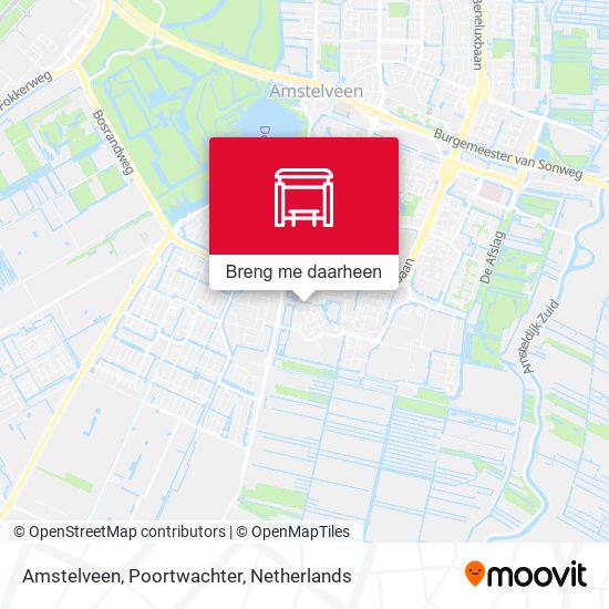 Amstelveen, Poortwachter kaart