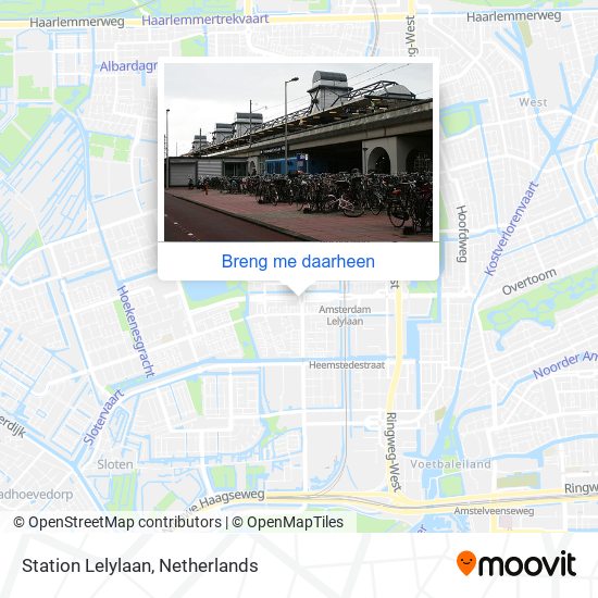 Station Lelylaan kaart