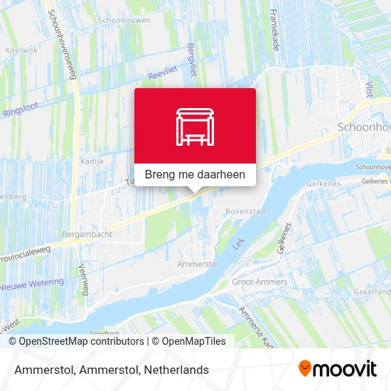 Ammerstol, Ammerstol kaart