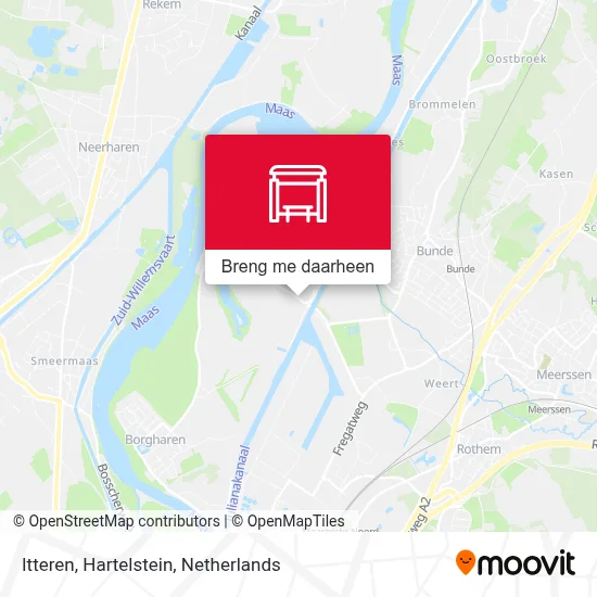 Itteren, Hartelstein kaart