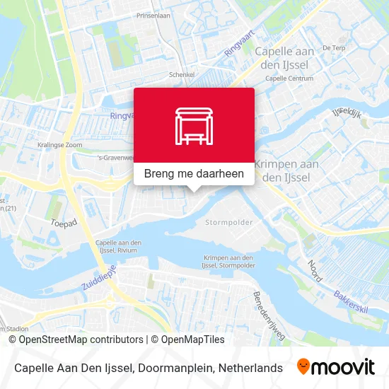Capelle Aan Den Ijssel, Doormanplein kaart