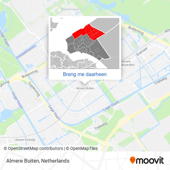 Almere Buiten kaart