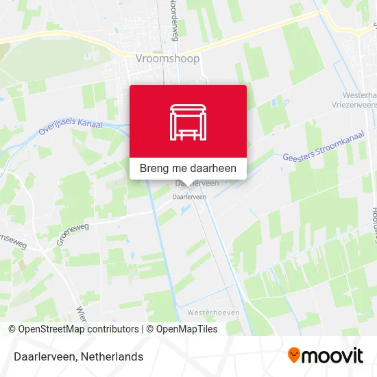 Daarlerveen kaart