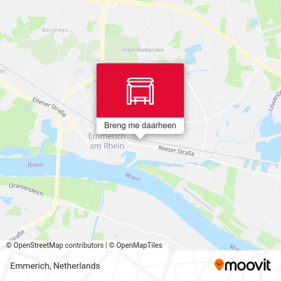 Emmerich kaart